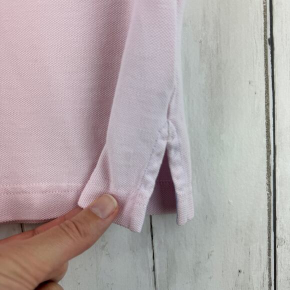 Brooks Brothers Pink Golden Fleece Slim Fit Performance Polo Shirt Size Large - Picture 4 of 16